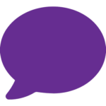 icon of speech bubble